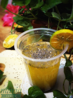 Foto resep Orange juice mix chia seeds