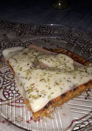 Una foto de Pizza sin harina 🥕🥚🥘