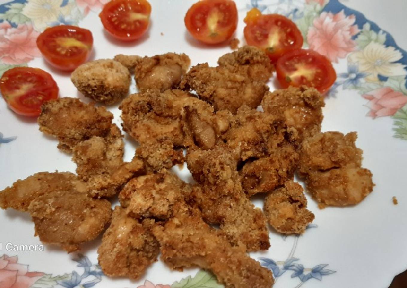 Bocaditos de pollo en airfryer