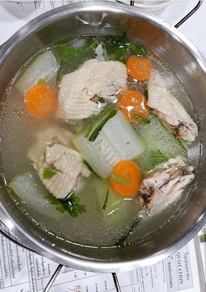 รูปของ ต้มจืดฟักใส่ไก่