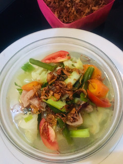 Foto resep Sup baso sayuran simple seger
