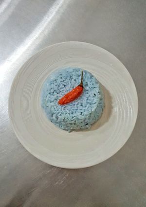 Foto resep Nasi Gurih Bunga Telang