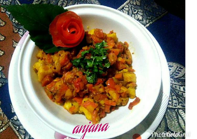 Recipe of Perfect Gajar aalu sabzi