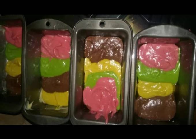 Recipe of Super Quick Coloured cake