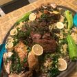 لحمه خروف محشي بورق عنب