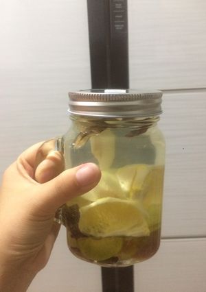 Hình của món Detox cho mùa hè.