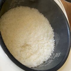 A picture of White rice.