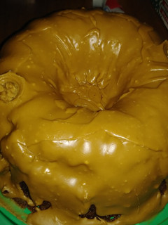 A picture of Caramel Apple Cake.