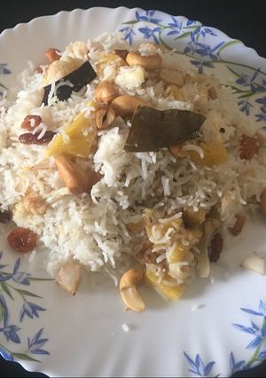 A picture of Veg Pulao.