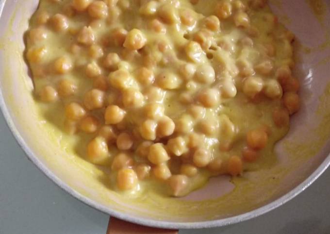 Ricetta di Preferito Ceci al curry