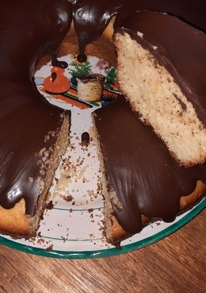 Una foto de Torta de Limón 🍋 con baño de chocolate