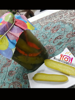 عکسی از دستور خیارشور خونگی