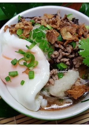 Hình của món Bánh đúc nóng cho ngày đông.