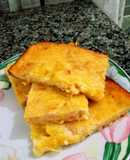 Fainá de choclo y panceta