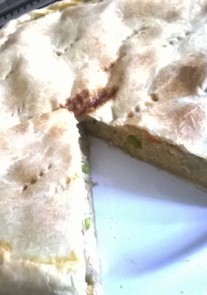 Una foto de Torta de atún