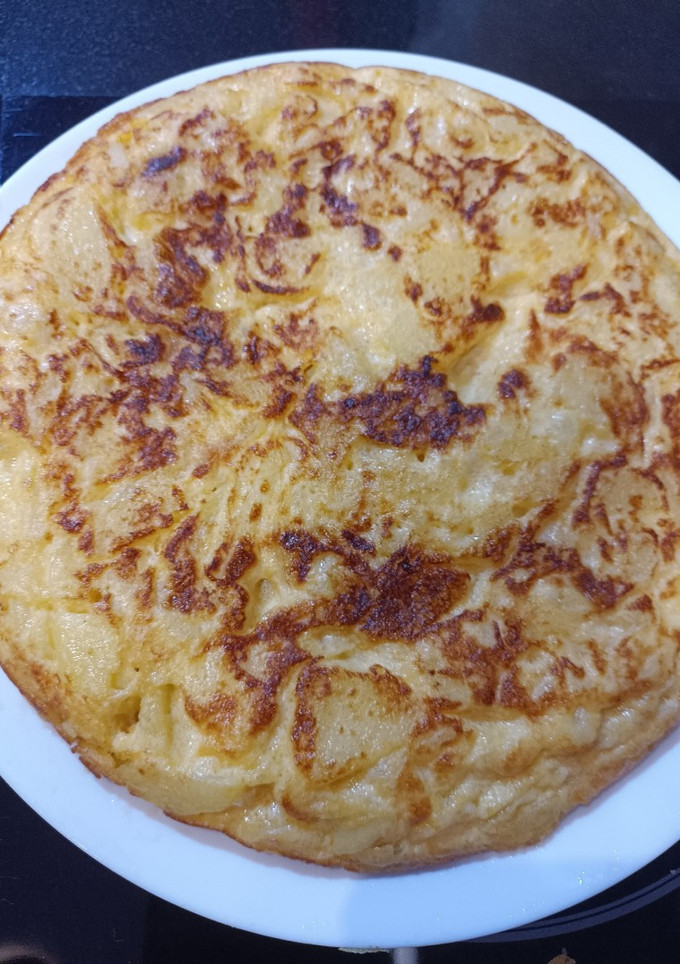 Una foto de Tortilla de patatas en Thermomix