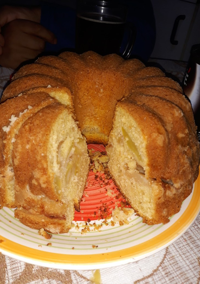 Una foto de Queque de manzana