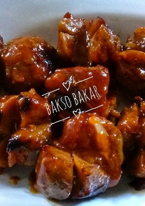 Foto resep Bakso Bakar