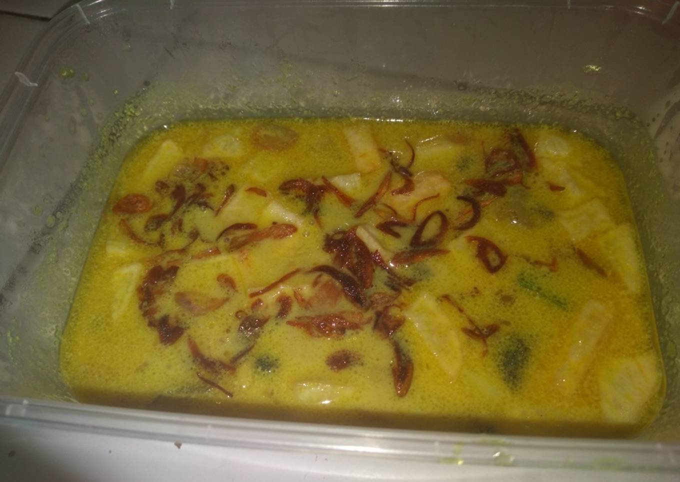 Soto babat santan kreasi daging kurban