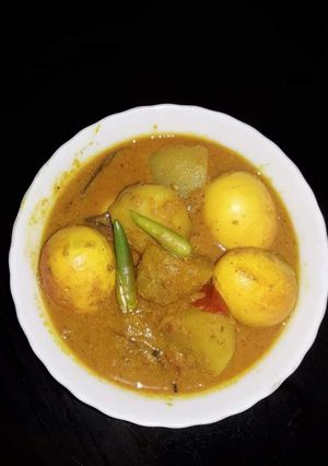 শাহি ডিম কারি (Shahi dim curry recipe in Bengali) রেসিপির প্রধান ছবি