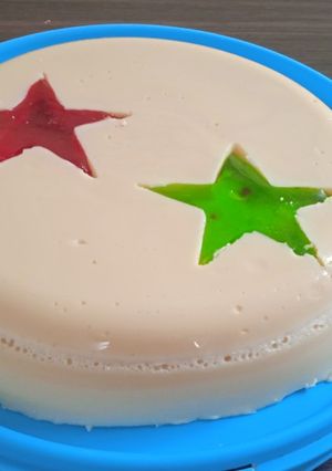 Una foto de Gelatina navideña