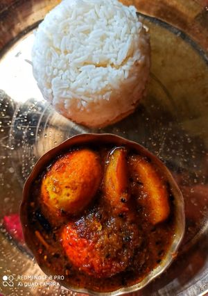 ডিমের ভূনা মশলা কারি (dimer bhuna mashla curry recipe in Bengali) রেসিপির প্রধান ছবি