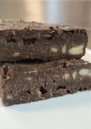 Una foto de Brownie con 3 ingredientes