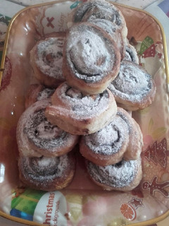 Kakaós-csokis csiga recept fotója