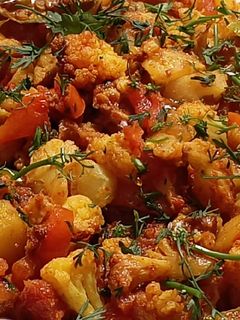 फ्राई आलू गोभी की सब्जी(Fry aloo gobhi ki sabzi recipe in hindi)) रेसिपी मुख्य फोटो