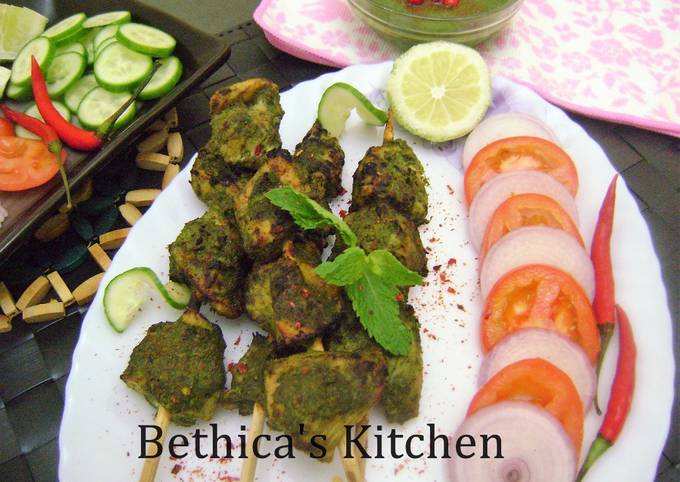 Chicken Hariyali Tikka