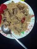 Beef yakhni pulao