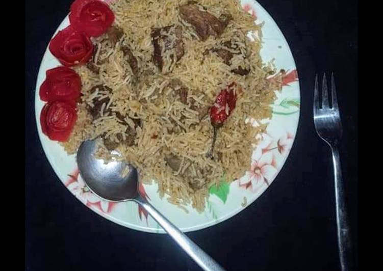 Step-by-Step Guide to Prepare Any-night-of-the-week Beef yakhni pulao