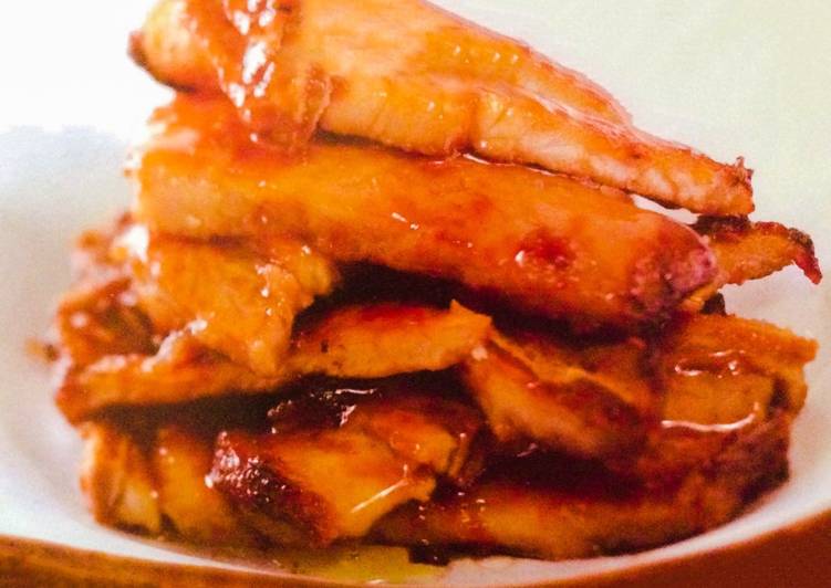 Recipe of Any-night-of-the-week Pork chops in hoisin sauce