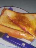 Strawberry Toast 3 bahan