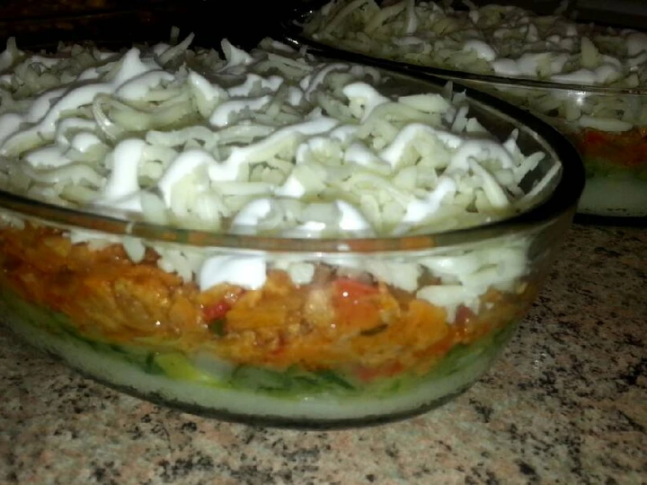 Receta Pastel de verduras con soja texturizada  que Muy delicioso