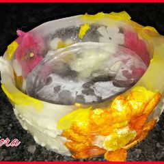 A picture of Flower ice bowl.
