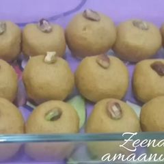 Milky Besan Laddus A picture of Milky Besan Laddus.