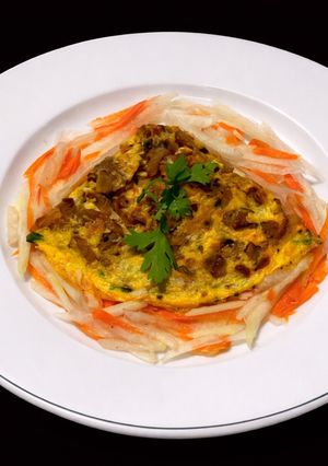 Hình của món SP.0831 - Trứng Gà Chiên Củ Cải Khô.