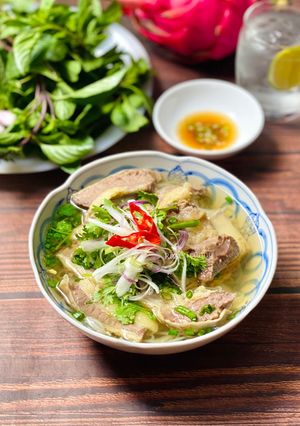 A picture of Beef Rib Pho.