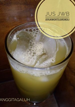 Foto resep Jus JWB (Jeruk-Wortel-Brokoli)