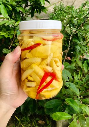Hình của món Xoài ngâm.