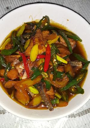 Foto resep Oseng Ikan Asin Tenggiri