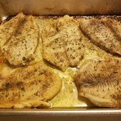 A picture of Lemon Garlic Tilapia.