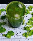 Mint lemonade (welcome drink)