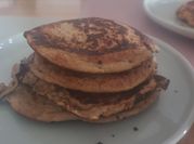 Una foto de pancakes de yoghurt