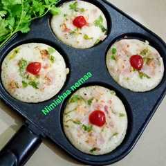 मिनी अनियन उत्तपम (mini onion uttapam recipe in Hindi)-レシピのメイン写真