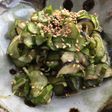 Japanese cucumber and eggplant salad