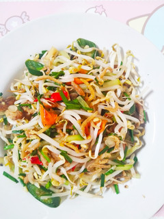 Foto resep Cah toge labu ikan asin