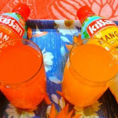A picture of Orange & Mango squash.