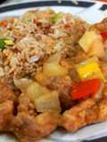 Pollo con piña